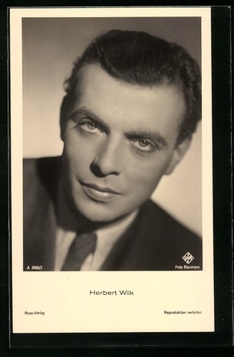 Carte postale acteur - , herbert